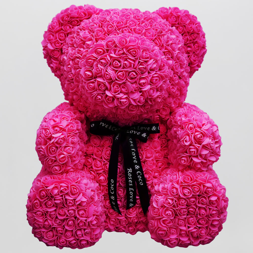70cm Luxury Rose Bears