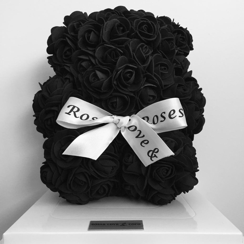 20cm Luxury Rose Bear