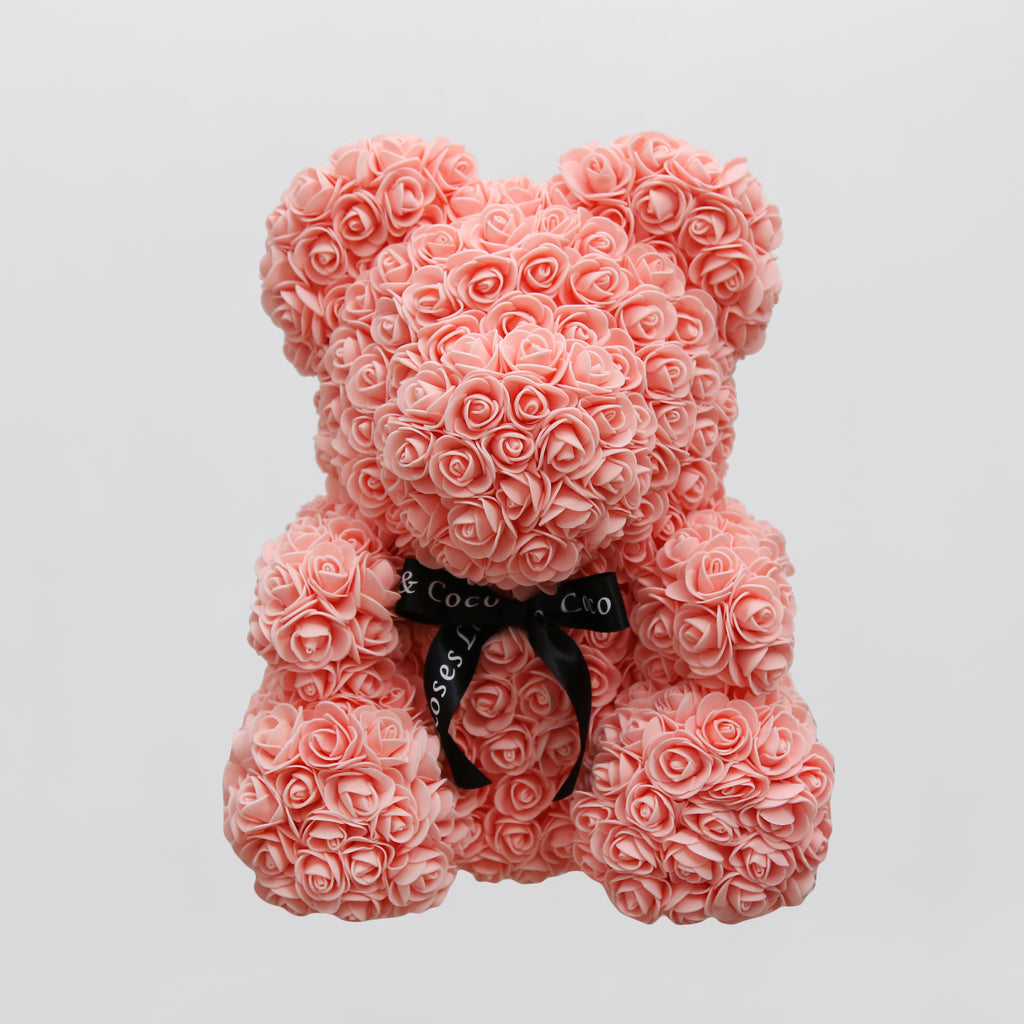 40cm Luxury Rose Bears