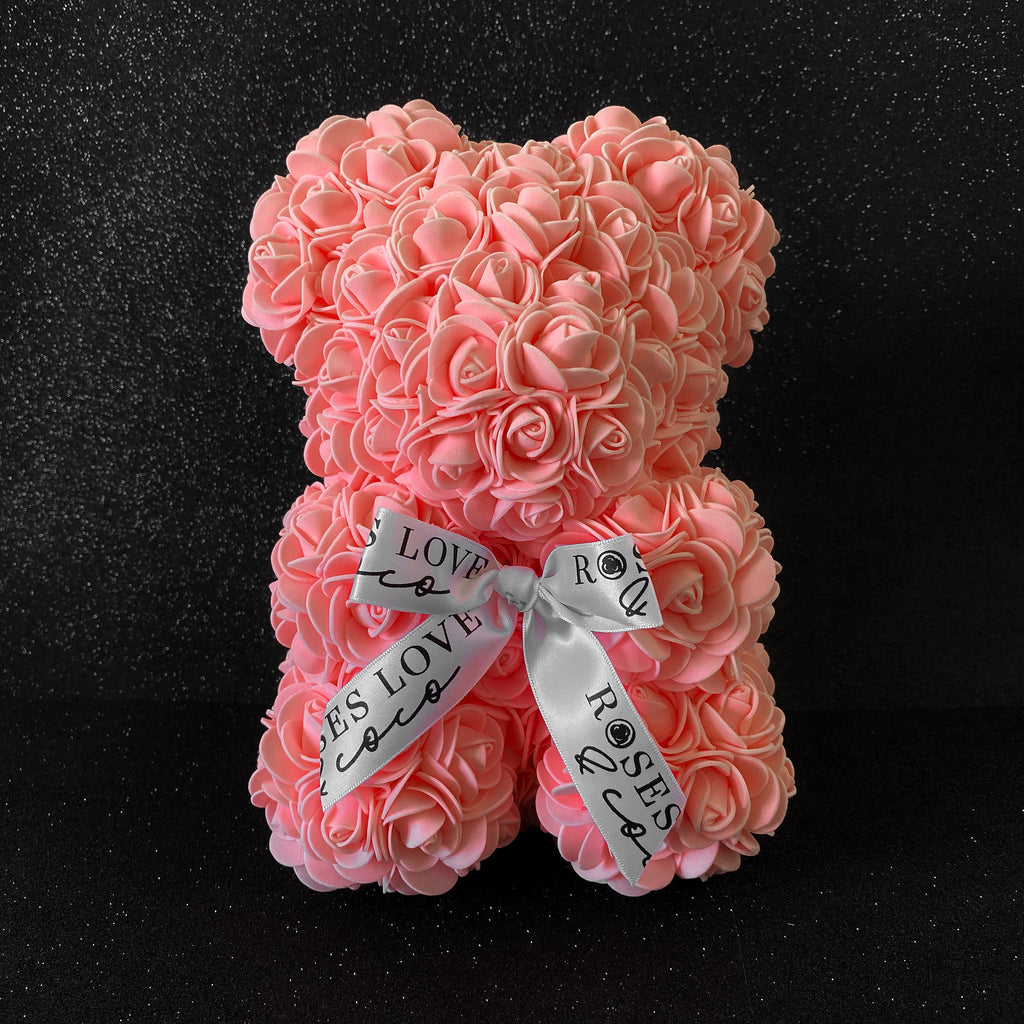 25cm Luxury Rose Bears