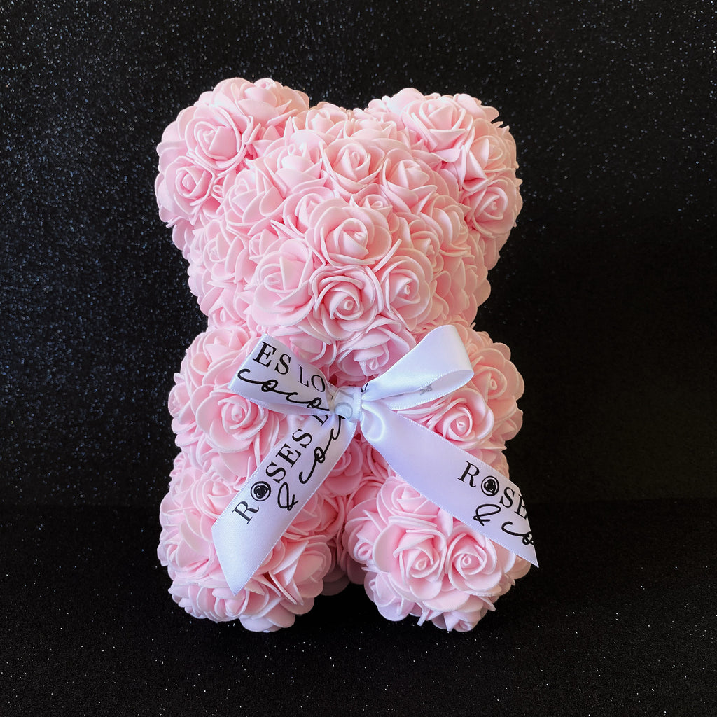 25cm Luxury Rose Bears